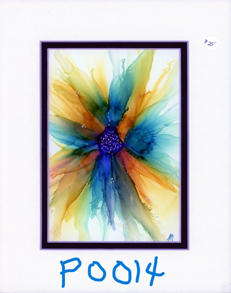 5x7 Blown Petals Flower