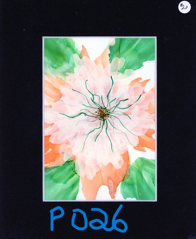 5 x 7 Simple yet Lacey Painting