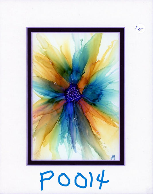 5x7 Blown Petals Flower