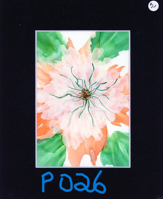 5 x 7 Simple yet Lacey Painting